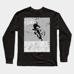 Top of the Mountain - Mountain Biker Long Sleeve T-Shirt